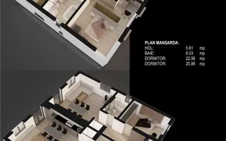 Duplex cu 4 camere | Strada privata | Mosnita Veche, Lidl - Poză 12