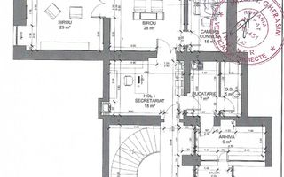 4 camere Ultracentral  - Piața Unirii, ideal birouri, parcare in curte - Poză 23