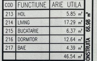 Apartament 2 camere, bloc nou, P+3, Ap.10 Et.2, Bl.7 - CP2462998 - Poză 7