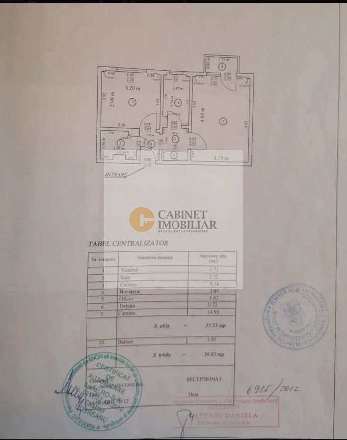2 camere | Titulescu- Piata Victoriei  |  Decomandat  | Reabilitat - Poză 7