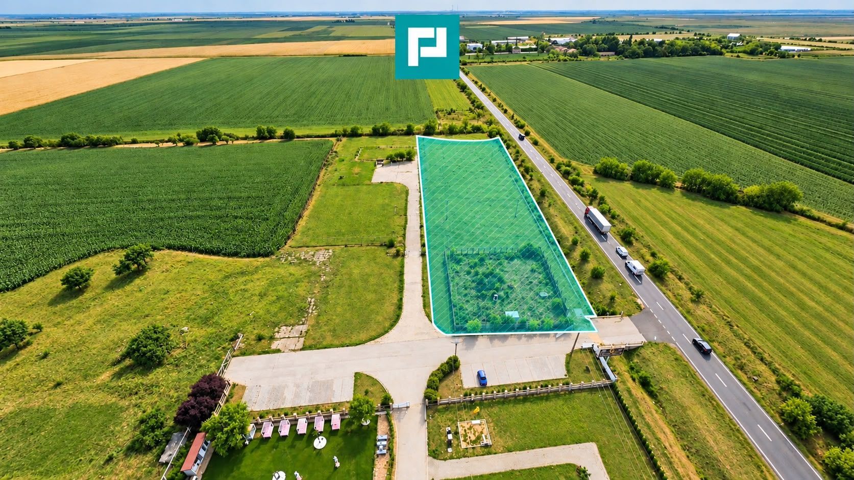 Teren 16.000 mp | Front stradal 50 m | Acces DN - Poză 1