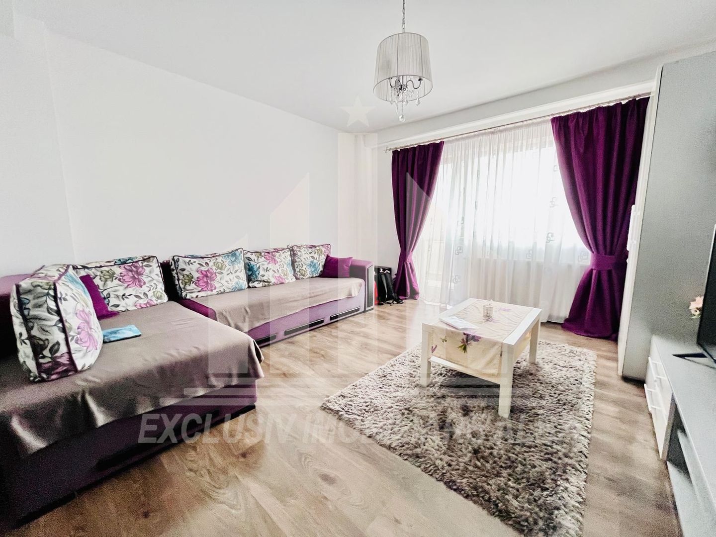 Apartament 2 camere bloc nou Tolstoi, etaj intermediar, 2 balcoane - Poză 1