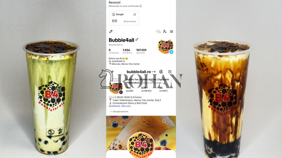 Business Bubble Tea & Dessert – brand existent, Alba Iulia - Poză 3