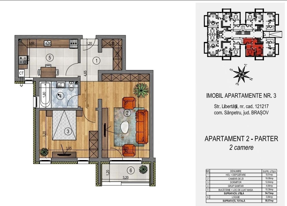 DEZVOLTATOR -Apartament 2 camere Parter SUPER PROMOȚIE!!! - Poză 11