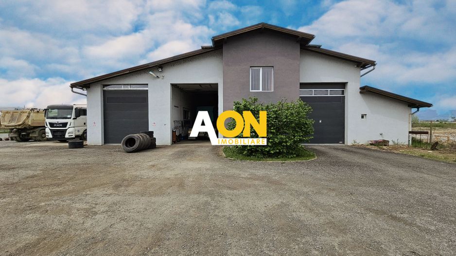 Hala amenajata ca service, 580 mp hala, 5175 mp teren, zona Ciugud - Poză 1