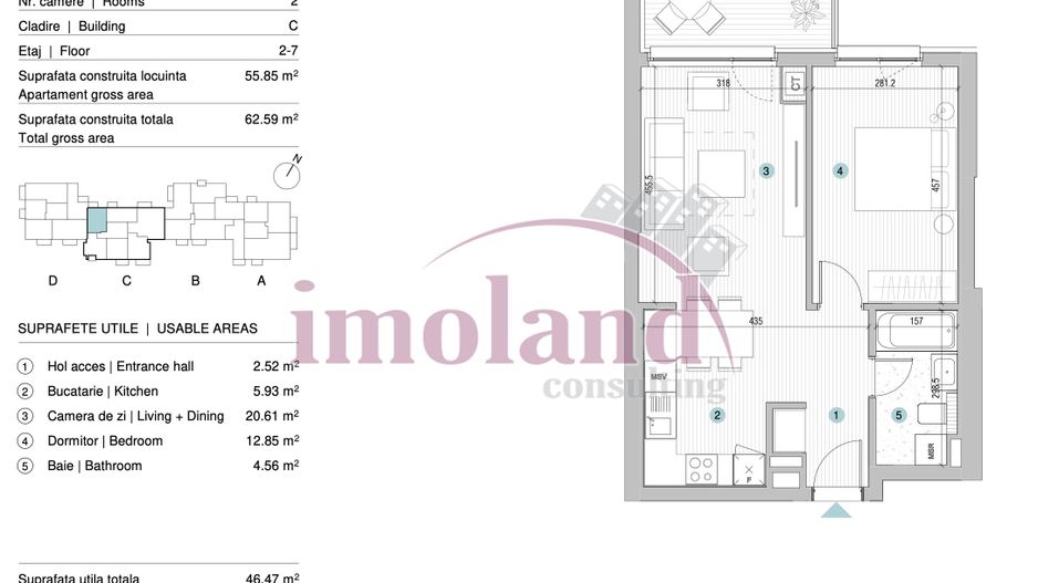 Vânzare apartament 2 cam,  mobilat si utilat premium | lac Băneasa - Poză 13