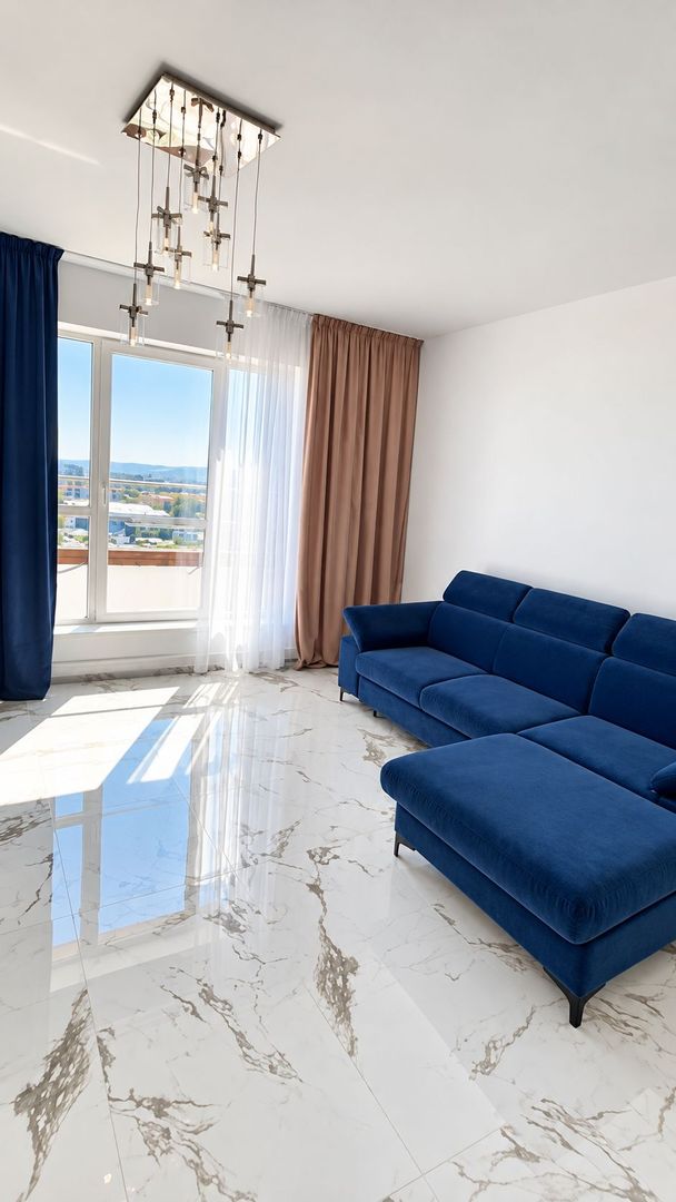 PENTHOUSE PREMIUM 100 MP UTILI + TERASĂ 50 MP - GREEN PARK-ZONA CIRIC - Poză 2