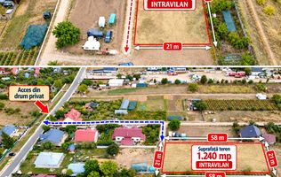 TEREN INTRAVILAN 1.240 MP – VASLUI | MOARA GRECILOR – CELANOVA