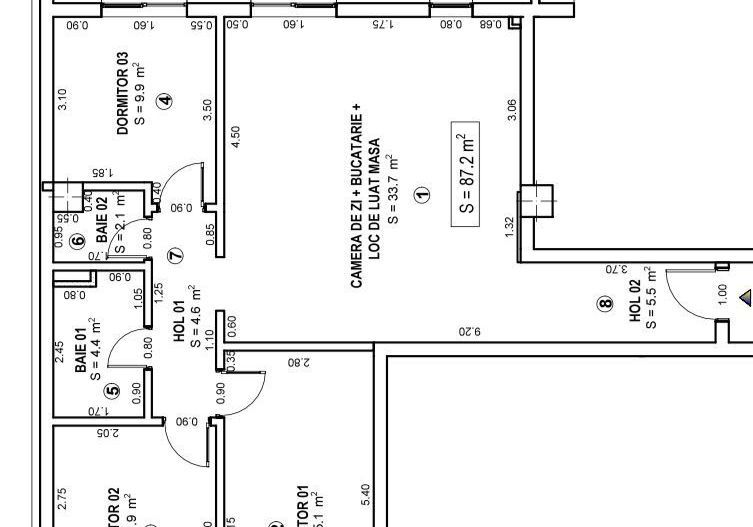 Apartament 4 camere, parcare subterana+Boxa. Telegrafului - Poză 4