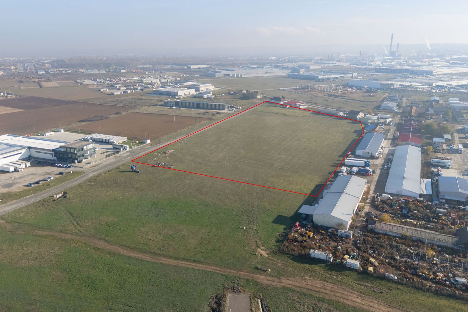 Teren industrial 40.000 mp – Parc Industrial I Oradea – 70 €/mp - Poză 2
