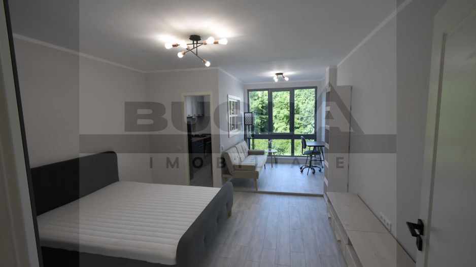 Garsoniera ultrafinisata, 32 mp etaj intermediar, zona Parang - Poză 1