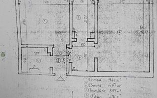 Lacul Tei | Apartament 2 camere | Etaj 8/10 | Boc reabilitat - Schiță 6