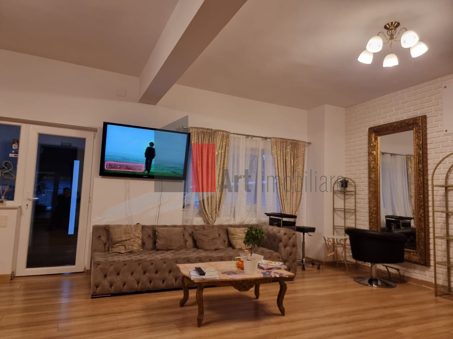 0% Comision- Spatiu comercial dotat (salon) de inchiriat in zona Bucurestii Noi - Poză 2