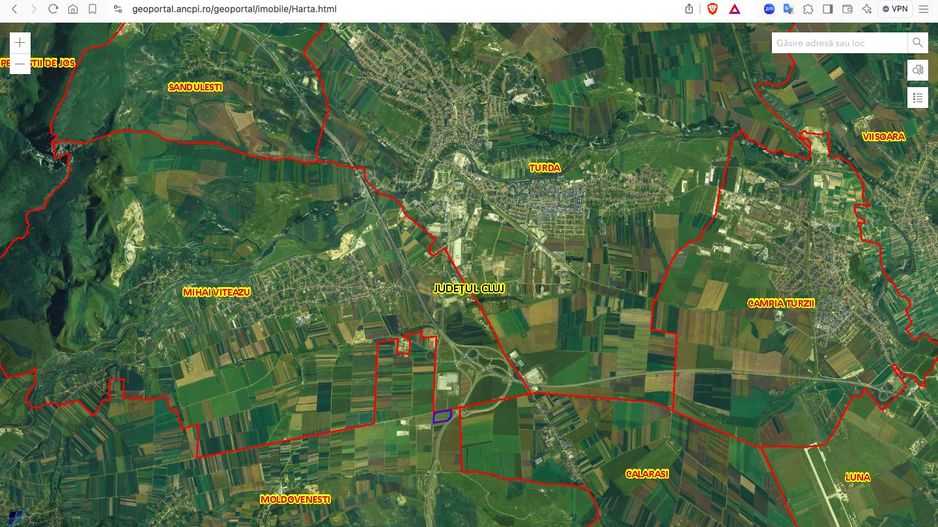 Teren Intravilan Bădeni - Turda 78.349 mp cu acces la Autostrazile A3 si A10 - Poză 7