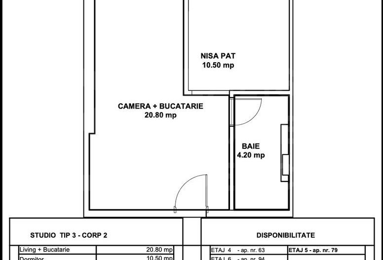 Vânzare, Studio, Sectorul 4, București - Poză 6