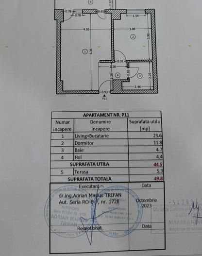 De inchriat apartament nou,2 camere, Central Adress/Liberty - Poză 13