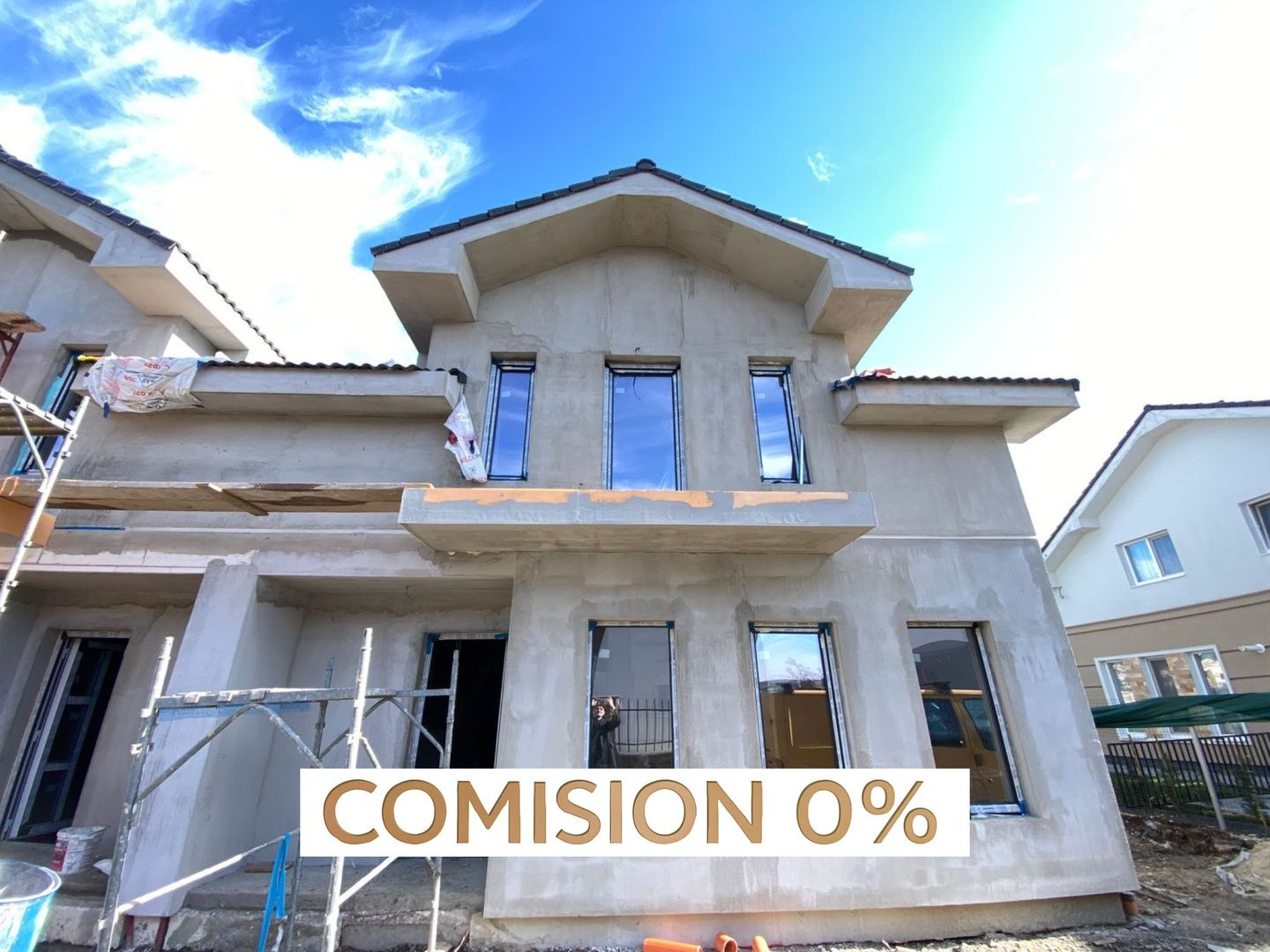 COMISION 0%, Duplex 4 Camere,  POD, 110MP,  270MP Teren, Mosnita Noua - Poză 1