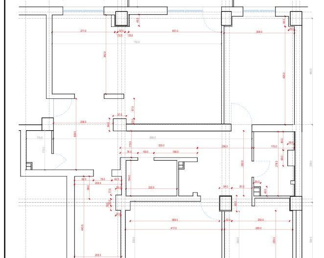 4 camere| DECOMANDAT |  CALEA DOROBANTILOR | 110 mp - Schiță 22