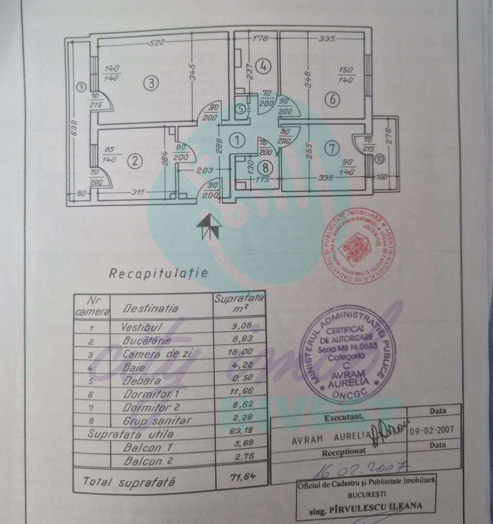3 camere decomandate in apropiere de METROU, PARC si MALL - Poză 14