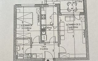 Apartament Decomandat Centrala Proprie Etaj 1 Metalurgiei - Poză 12