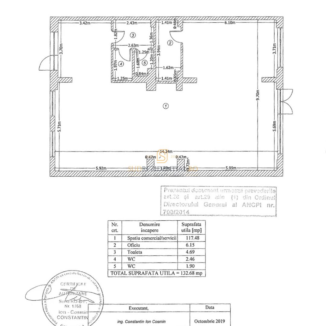 Bd.Metalurgiei, spatiu comercial 133 mp, zona Parc Tudor Arghezi - Schiță 8