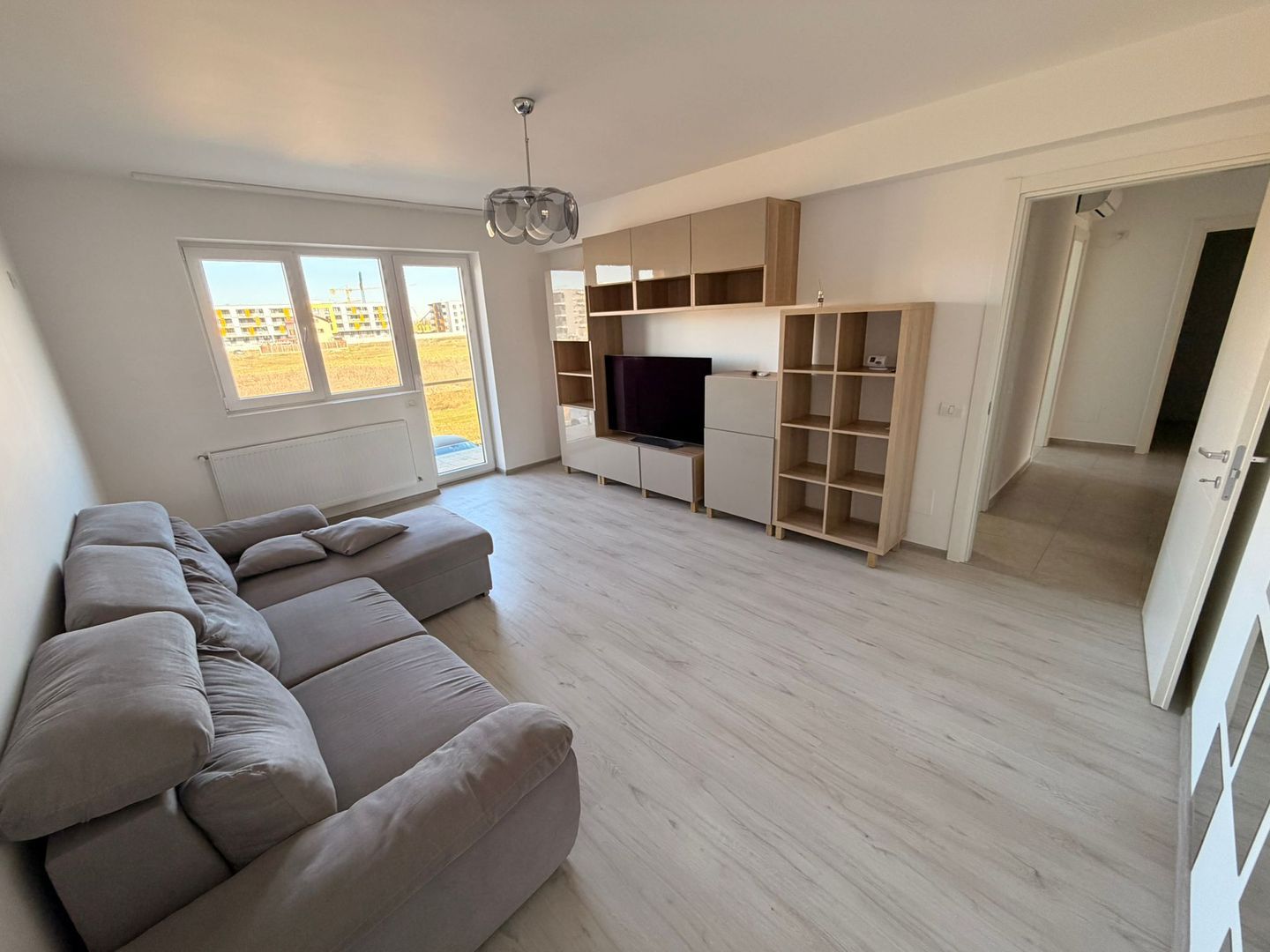 AP. 3 CAMERE THEODOR PALLADY, PARCARE, MASINA SPALAT VASE, BLOC NOU - Poză 1