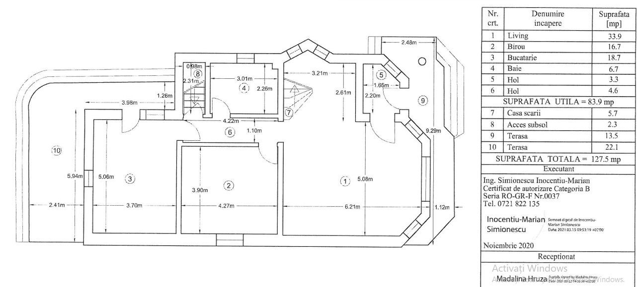vila 7camere/(348util,500teren,119ampr.)mp/5min.metrouAp.Patriei - Poză 6
