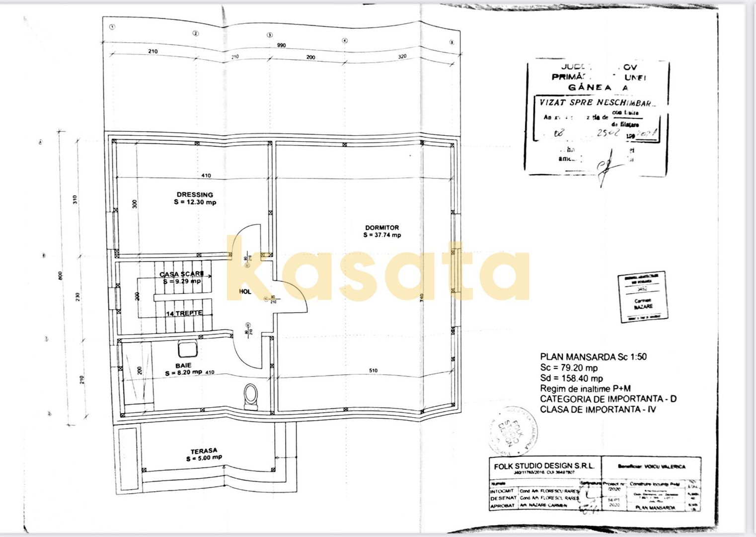 OPORTUNITATE | VILA INDIVIDUALA | GANEASA  AFUMATI | TEREN 500 MP - Schiță 22