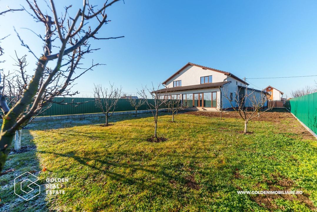 Casa noua la cheie, cu 3 dormitoare si 500 mp teren,  Sagu - Poză 16