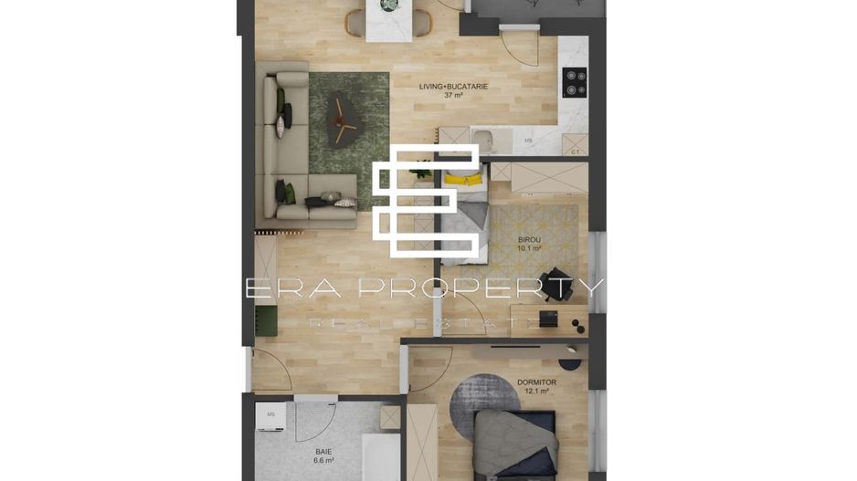 Apartament 3 camere intabulat LA CHEIE-Doamna Stanca/Selimbar - Schiță 10