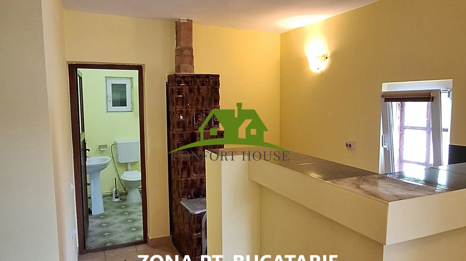 Casa P+M Lunca Bujoreni,locuibila ,imprejmuita cu gard zidit - Poză 8