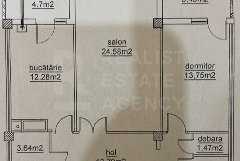 Vânzare, apartament, 2 camere, str. Ginta Latină, Ciocana - Poză 2