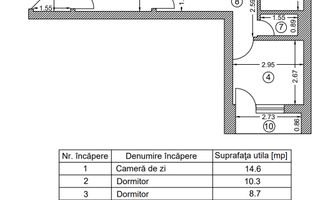 Apartament 4 camere necesita renovar, Chilia Veche, Drumul Taberei - Schiță 10