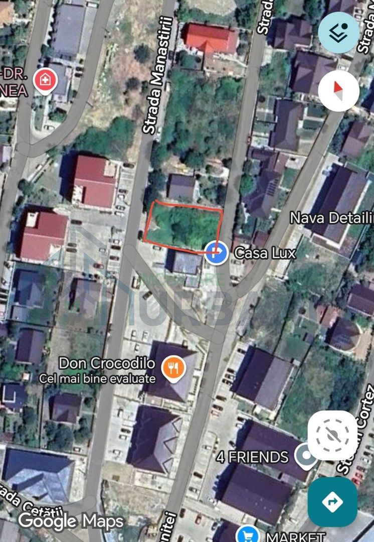 Teren intravilan Hlincea Mănăstirea Cetățuia 658 mp | 2 deschideri - Poză 2