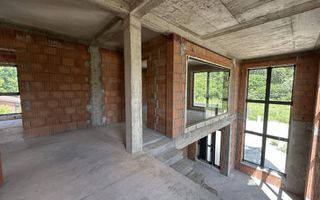 Casă cu arhitectura contemporana, terasă panoramică, zona verde. - Poză 3
