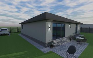 Casa individuala pe parter 500 mp teren - Poză 5