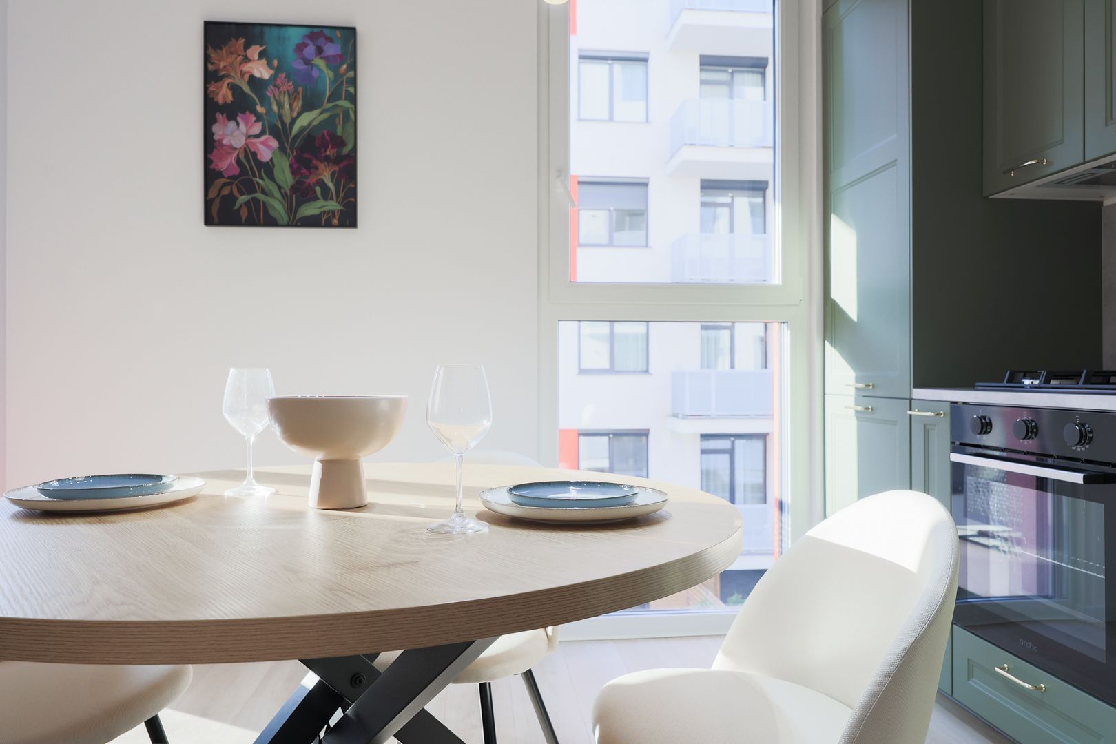 Apartament cu 2 camere NOU, finisat cu Chirias inclus - Poză 9