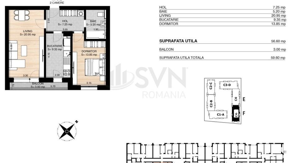 REA1023941 Comision 0 I Apartament 2 camere Miluna Residence - Poză 11
