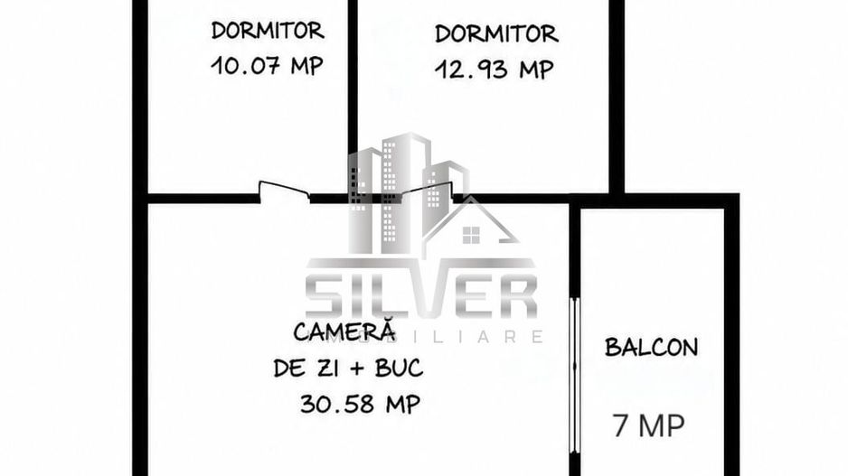 Apartament cu 3 camere/59mp/TERASA 36MP/CF/imobil nZEB/TVA INCLUS. - Poză 2