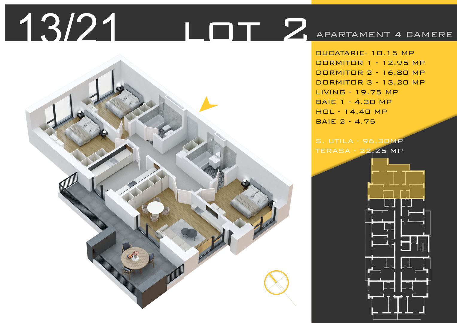 AP 4 CAMERE_DECOMANDAT_NICOLAE TECLU_COMISION 0!! - Poză 2