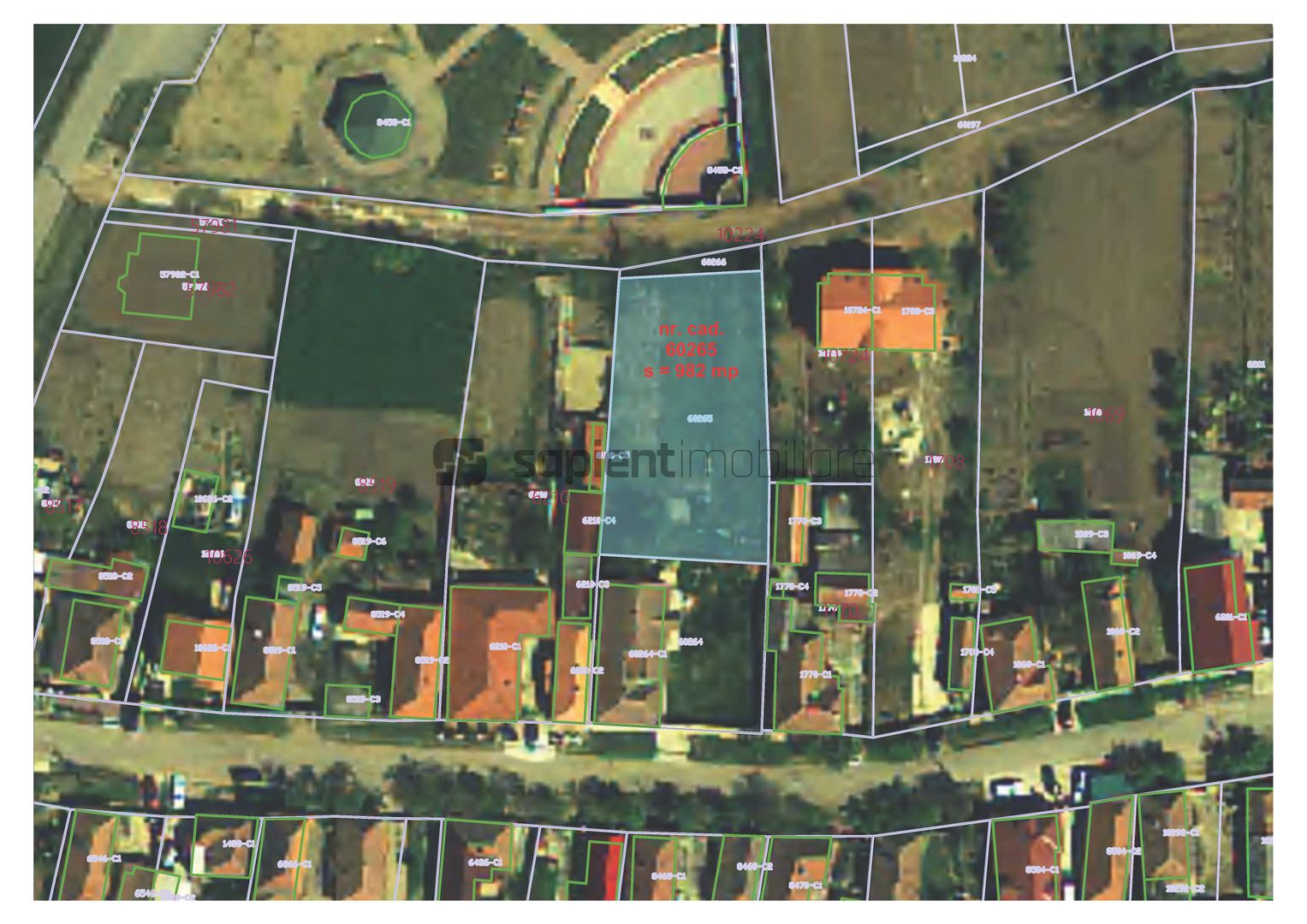 Teren de casa _ Santandrei_ zona Parcul central - Poză 4