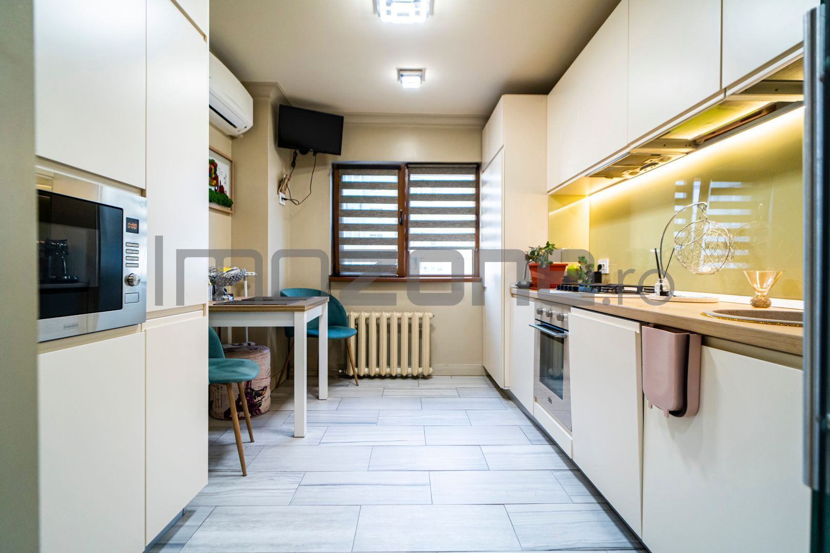 Lizeanu, 3 camere, bloc stradal reabilitat, mobilat, utilat complet, comision 0% - Poză 14