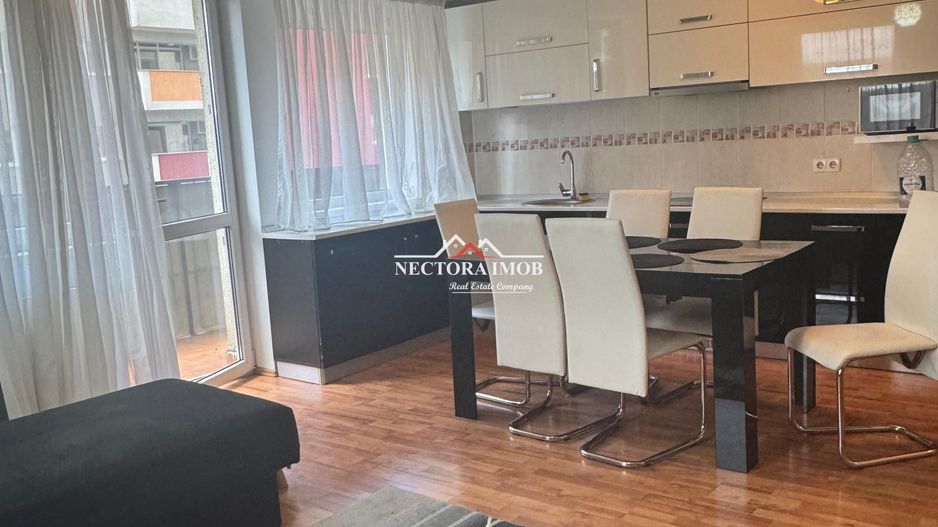 NECTORA IMOB-Apartament 2 camere, Bloc Nou, Et.4/8, Mobilat/Utilat - Poză 1