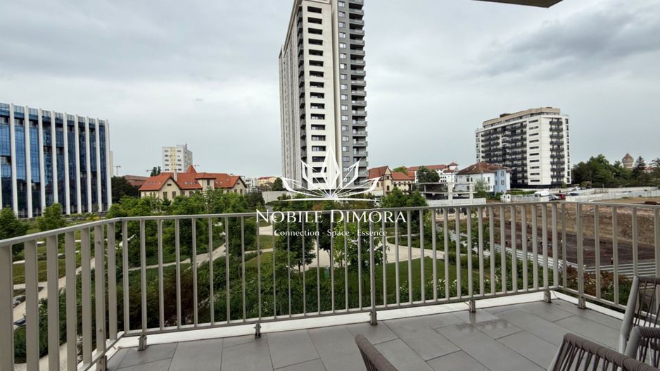ISHO - Apartament cu 4 camere de lux, 2 bai, 2 balcoane, parcare privata - Poză 3