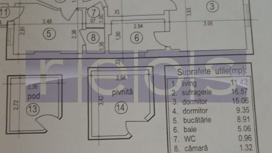 DE VANZARE APARTAMENT 4 CAMERE VILA P+1+M  BLD TITULESCU - BANU MANTA - Poză 8