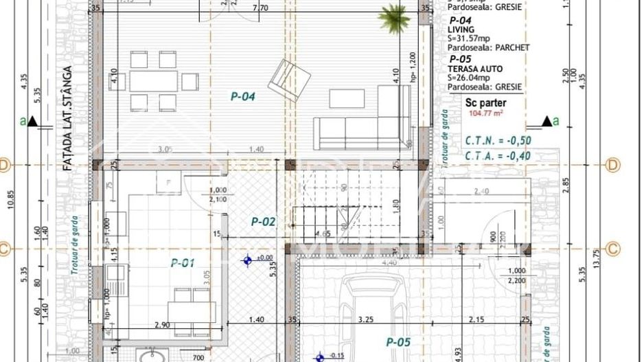 Casa Single cu 4 camere si 350 mp de curte, in Sura Mare - Schiță 20