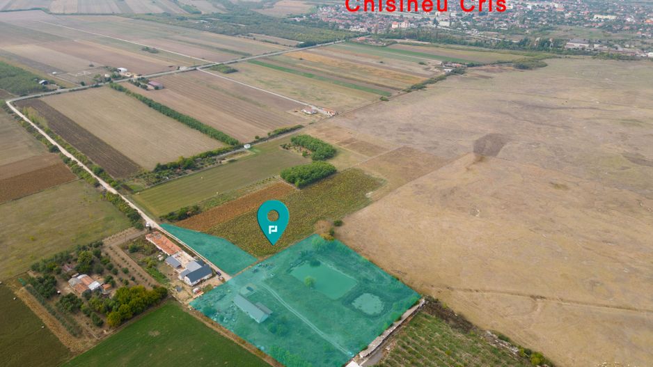 Teren intravilan cu iazuri și casă - Chișineu-Criș - Poză 1