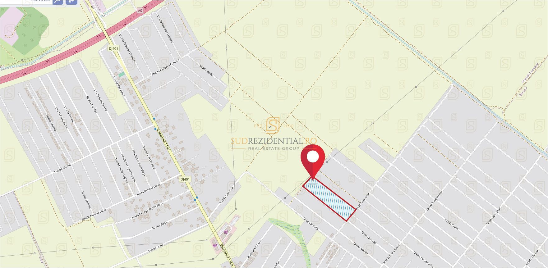 Teren de vanzare, investitie in Comuna Berceni, Str. Aviatorilor - Poză 5