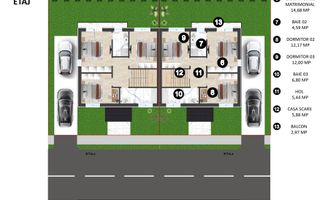 PORUMBESCU RESIDENCE | Vila Green + Renault Clio Evolution E-Tech Hybrid 2024 - Schiță 41