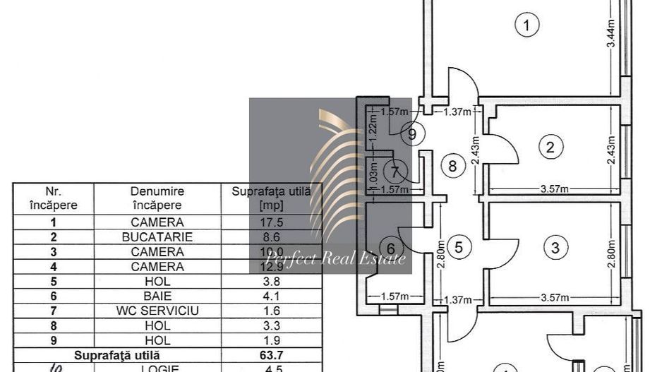 FALEZA NORD 3 CAMERE DECOMANDAT - Poză 1